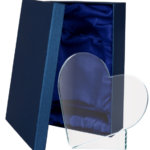 Statuetka szklana z etui G046