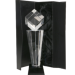 Trofeum szklane z etui C004 [18x30cm]